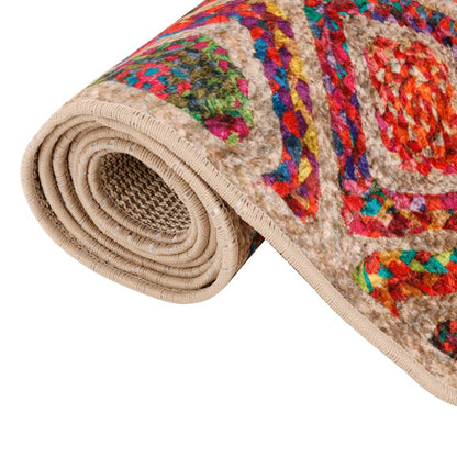 Alfombra Lavable Antideslizante Multicolor 120x180 Cm / Vetonek_0