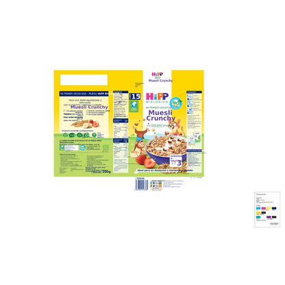 Muesli Crocante para crianças Bio +15 meses HiPP 200 g