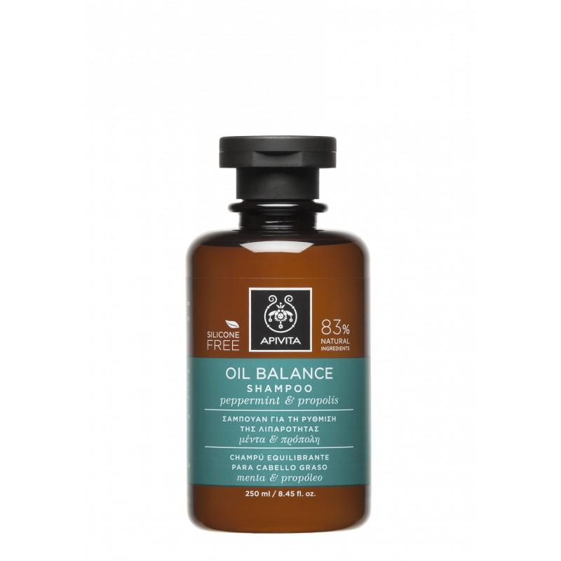 Apivita Champô Equilibrante para Cabelos Oleosos 250 ml
