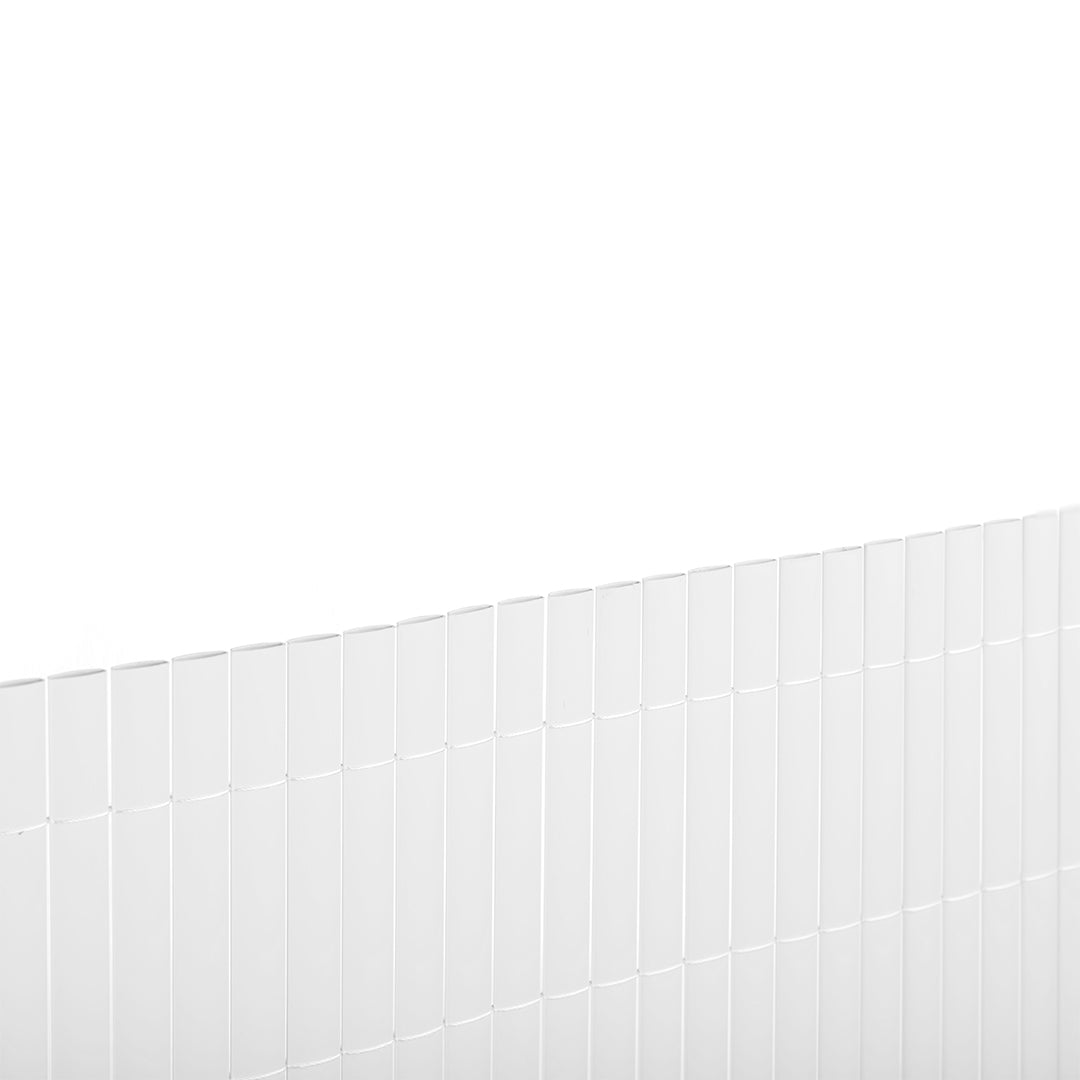 Cañizo Pvc E-plus D/c Blanco - Ideal Para Cerramientos Y Decoración 2x3 M / Multicolor_1