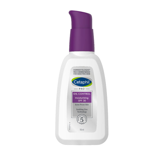 Cetaphil Pro Oil Control Creme Hidratante FPS 30 para Pele Oleosa com Tendência Acne 118ml