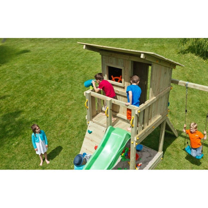 Parque Infantil Masgames Beach Hut Xl Con Columpio Individual._3