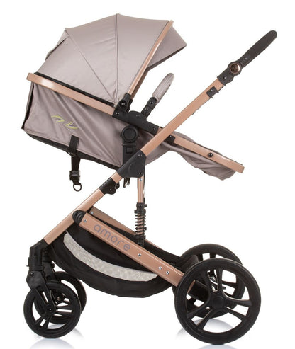 Carrito De Bebé Duo Convertible Amore Hasta 22 Kg Macadamia_2