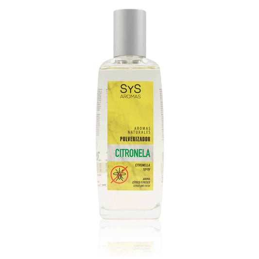 Ambientador Spray Citronela 100 Ml | Aroma Natural Antimosquitos | Frescor Inmediato | Protección Ambiental Sys Aromas_0