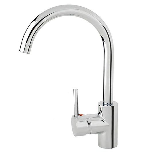 Monomando Línea Flow Fregadero Con Caño Alto Con Cartucho Ceramico Ø 40 Mm.