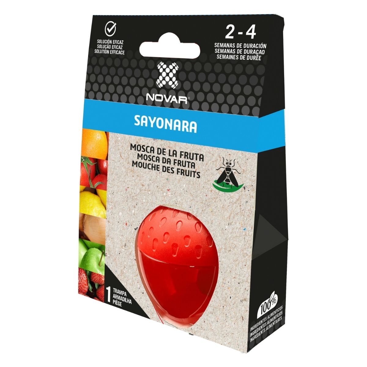 Armadilha para moscas-da-fruta Novar Sayonara