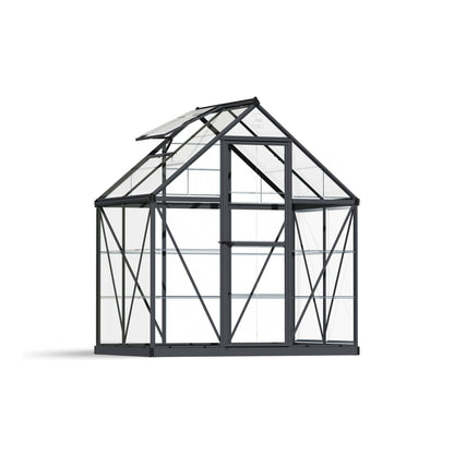 Estufa Harmony 126x185 cm cinzento 