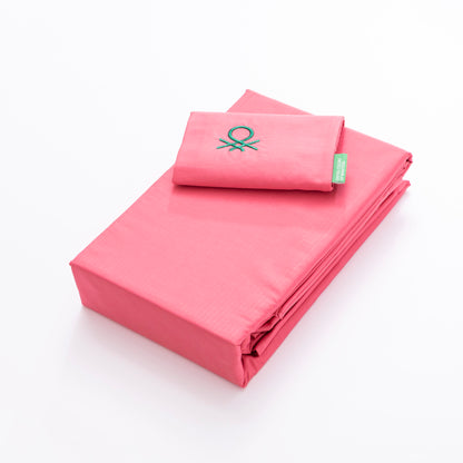 Set 3pzs Sabana Individual: Sabana Plana(160x240cm C/ Dobladillo Simple 5cm) + Sabana Bajera (90x200+30cm Flap) + 1 Funda De Almohada (45x115cm) 100%_1