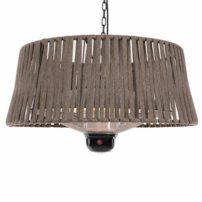 Sunred Calefactor Colgante Artix Corda 1800 W Halógeno Marrón_0