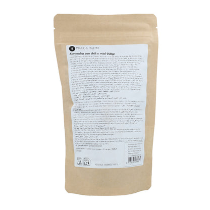 Amêndoas com pimenta e mel Planeta Huerto 250 g