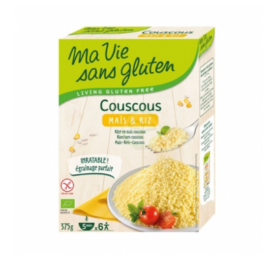 Cuscuz de milho sem glúten Ma Vie Sans Gluten 375 g