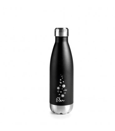 Botella inoxidable Negra Edan 500 ml