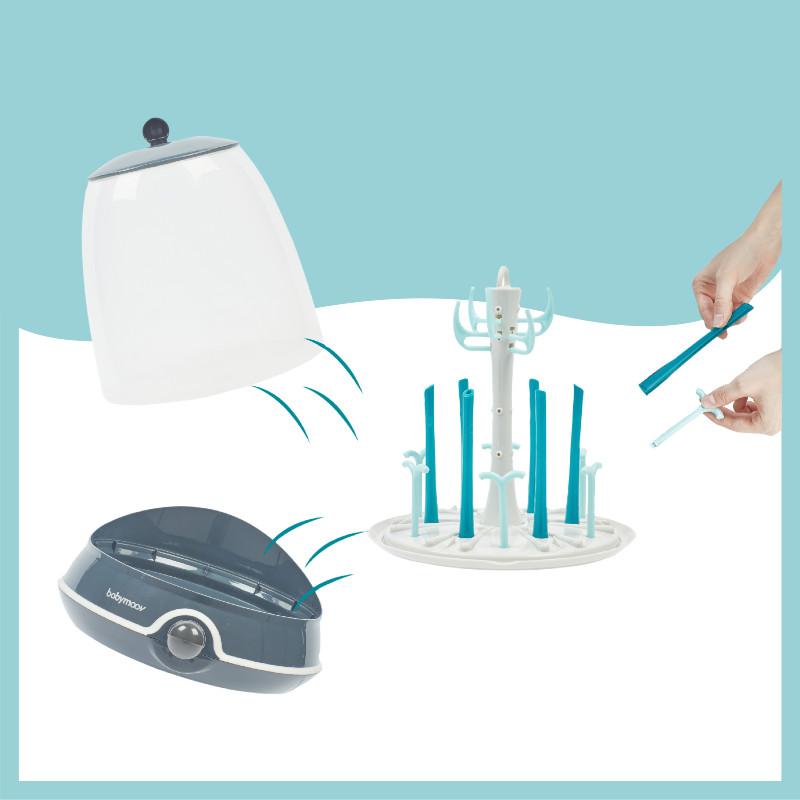 Esterilizador Babymoov Turbo Steam(+) 2 em 1