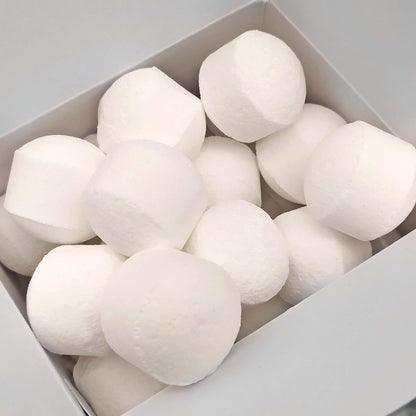 Caja 50 Mini Bombas Efervescentes Para Manicura Y Pedicura - Ablandan Durezas, Uñas Y Cutículas - Aroma Coco_1