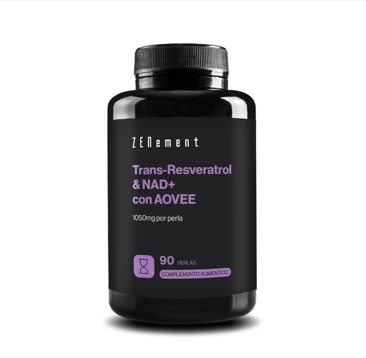Trans-Resveratrol e NAD+ com Zenement EVOO, 90 comprimidos