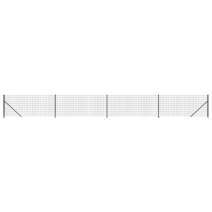 Cerca De Alambre Con Brida Gris Antracita 1x10 M / Vetonek_1