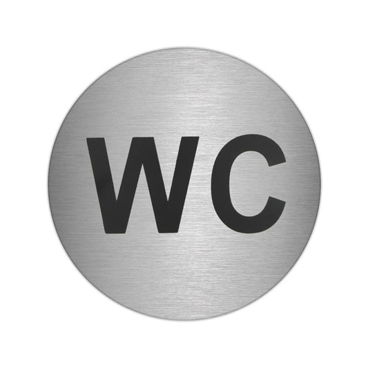 Placa Adhesiva Wc Acero Inoxidable Ø 7 Cm._0