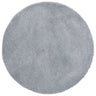Vidaxl Silver Grey Navarra Tapete de pelo comprido 100x100 Cm