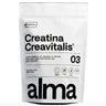 Creatina Monohidratada Creavitalis® Alma® 300 G 99,9% Pureza | Vegana, Sin Gluten Ni Lactosa | 100 Dosis