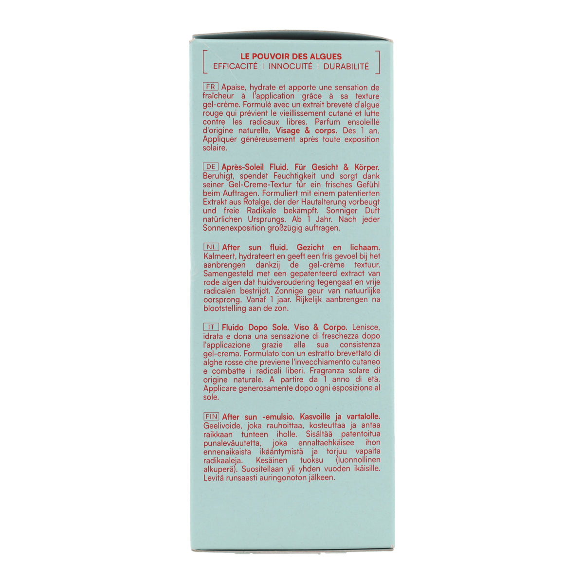 Pós-sol Fluido Alga Maris Lab. Biarritz 150ml