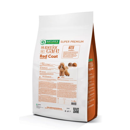Ração de salmão para cães de raças pequenas Red Coat 1,5 kg Nature's Protection