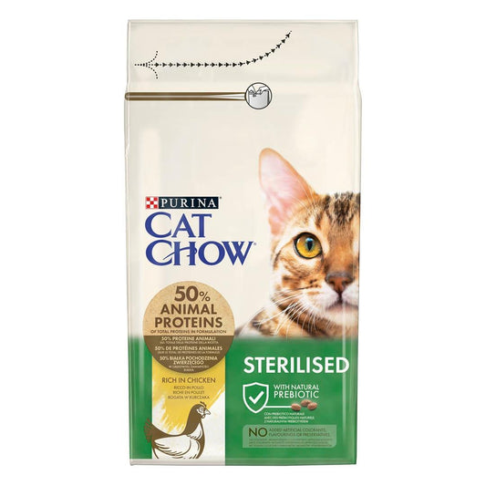 Cat Chow Chicken Gatos esterilizados 3 kg