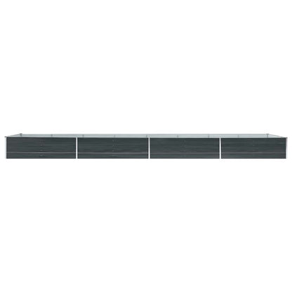 Arriate De Acero Galvanizado Gris Antracita 600x80x45 Cm_3