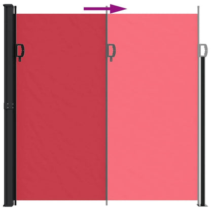 Vidaxl Toldo Lateral Retráctil Rojo 200x600 Cm_4