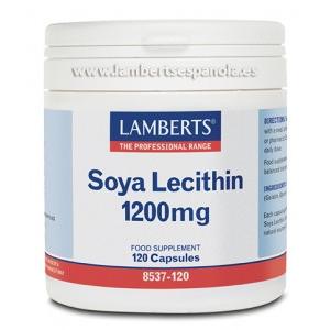 Lecitina de Soja 120 cápsulas de 1200 mg