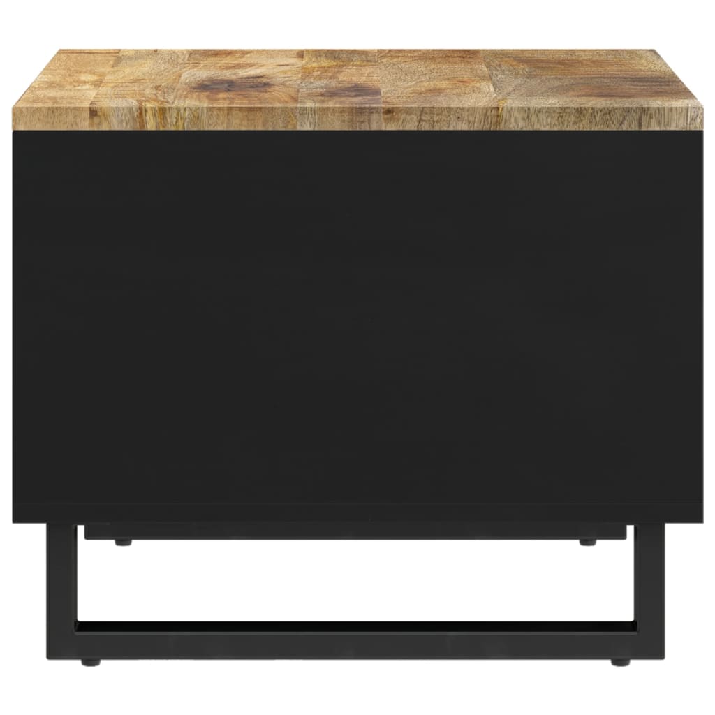 Mesa De Centro De Madera Maciza Mango 55x50x40 Cm_2