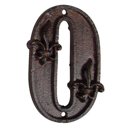 Número 0 para identificar a casa