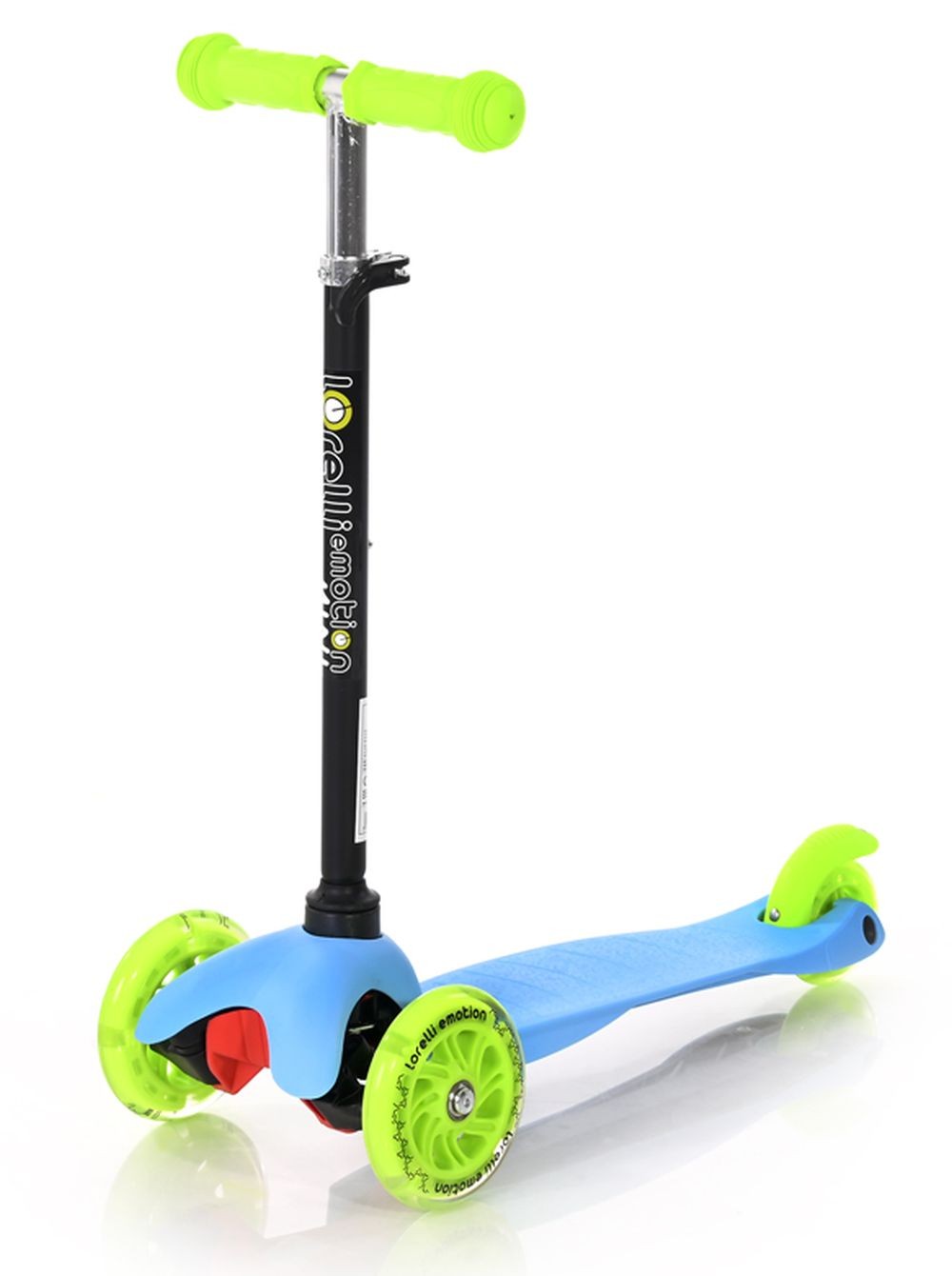 Patinete Infantil Con Luces En Las Ruedas Mini Blue+green_0