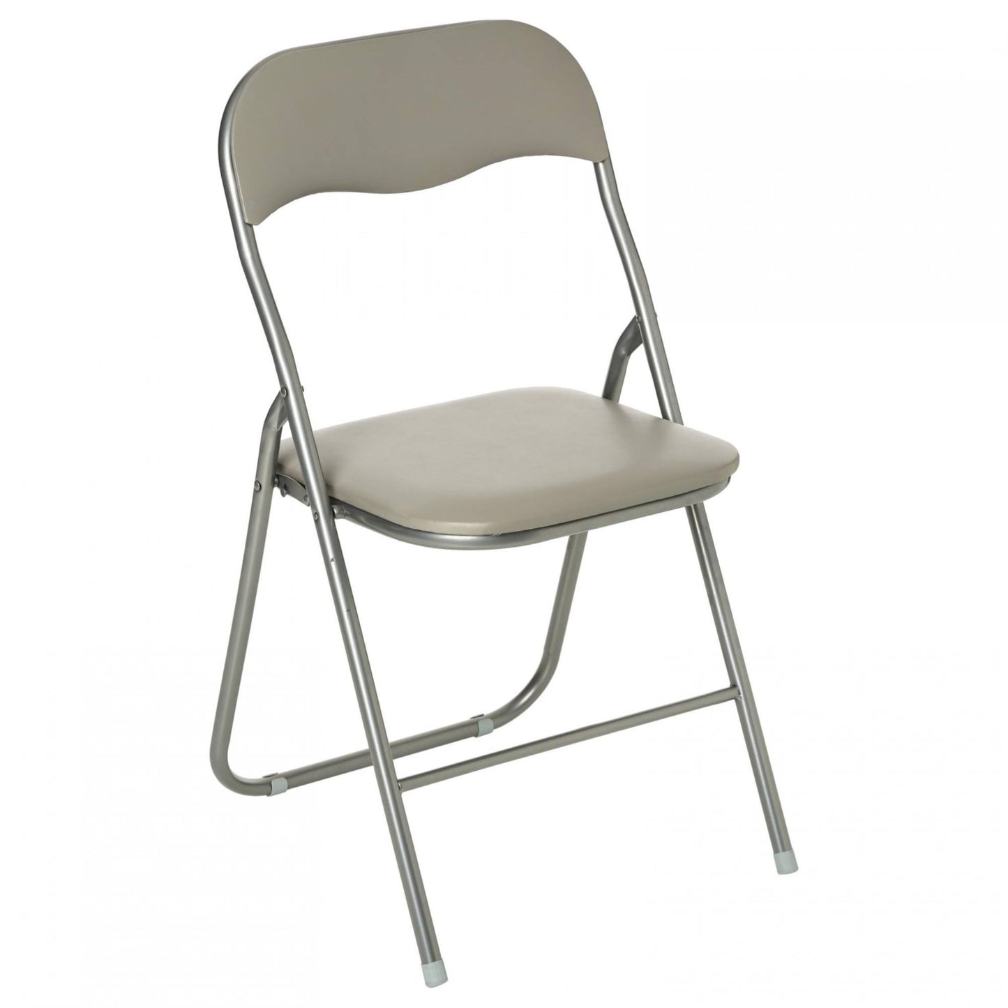 Set De 4 Sillas Plegables Taupe (44x52x73cm) - Prácticas Y Resistentes Para Exteriores_2