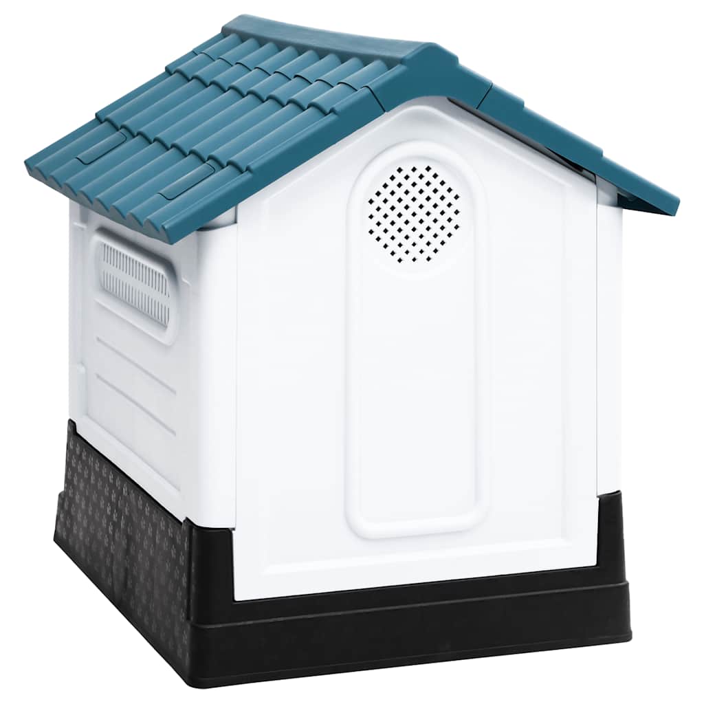 Caseta Para Perros Polipropileno Azul 57x68x66 Cm_3