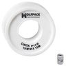 Cinta Ptfe Wolfpack 19 Mm. X 50 M. Grueso. (paquete De 5 Rollos)