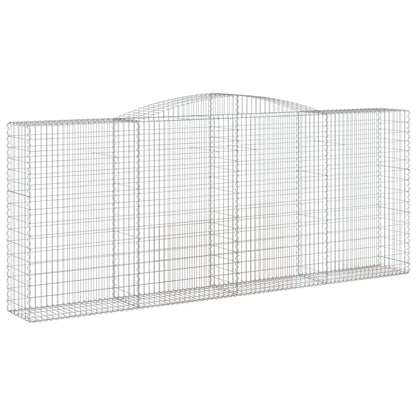 Cestas De Gaviones 6 Uds Forma De Arco Hierro 400x50x160/180 Cm_2
