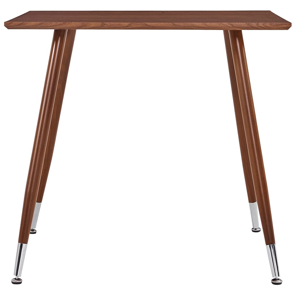 Mesa De Comedor Mdf Marrón 80,5x80,5x73 Cm_0