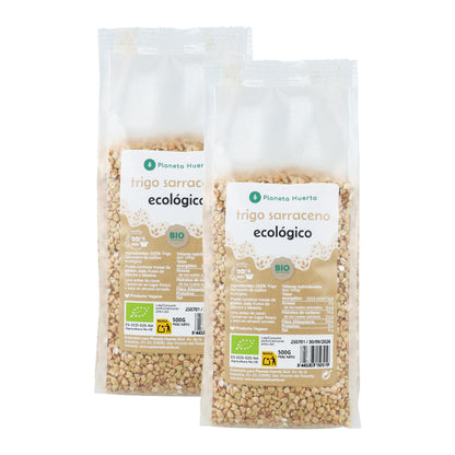 Embalagem de 2x Planeta Huerto ECO Trigo Sarraceno 500 g