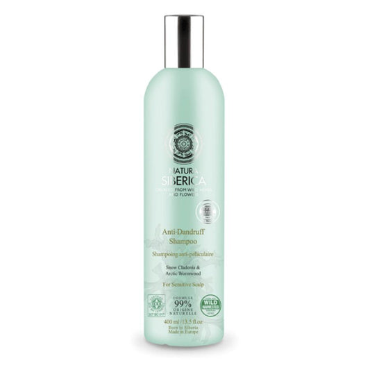 Champô Natura Sibérica Couro Cabeludo Sensível e Anticaspa 400 ml