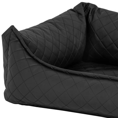 Madison Cama Para Perros Skai Check Gris 80x67x22 Cm / Vetonek_2