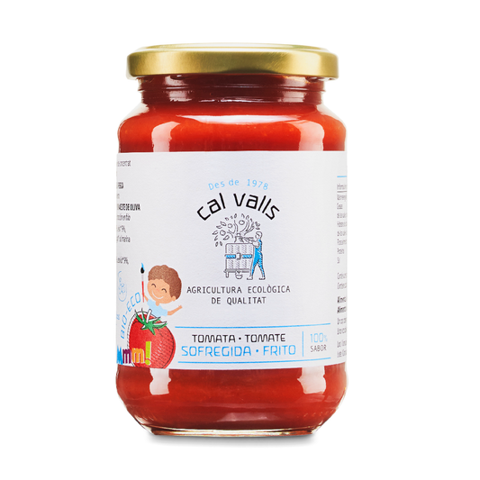 Tomate Frito Biológico Cal Valls SEM adição de açúcares 350g