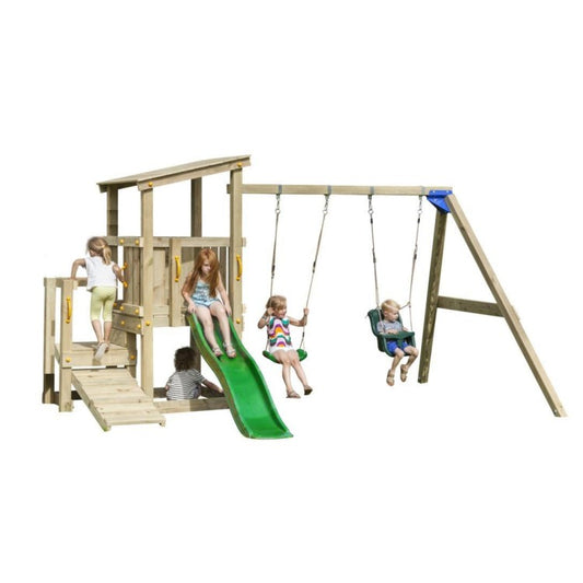 Parque Infantil Masgames Cascade M Con Columpio Doble._0