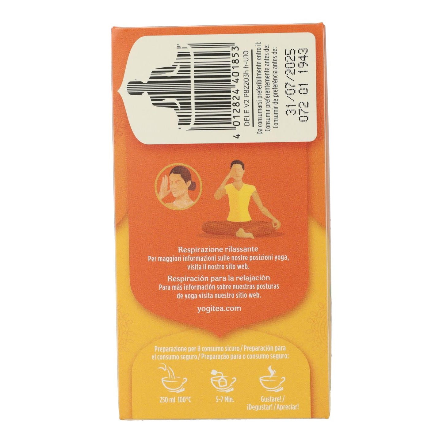 Yogi Tea BIO Detox com Limão 17 saquetas