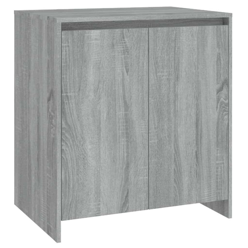 Aparador De 3 Piezas Madera Manufacturada Gris Sonoma_2