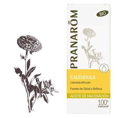 Óleo Vegetal de Calêndula Biológico Pranaróm 50 ml