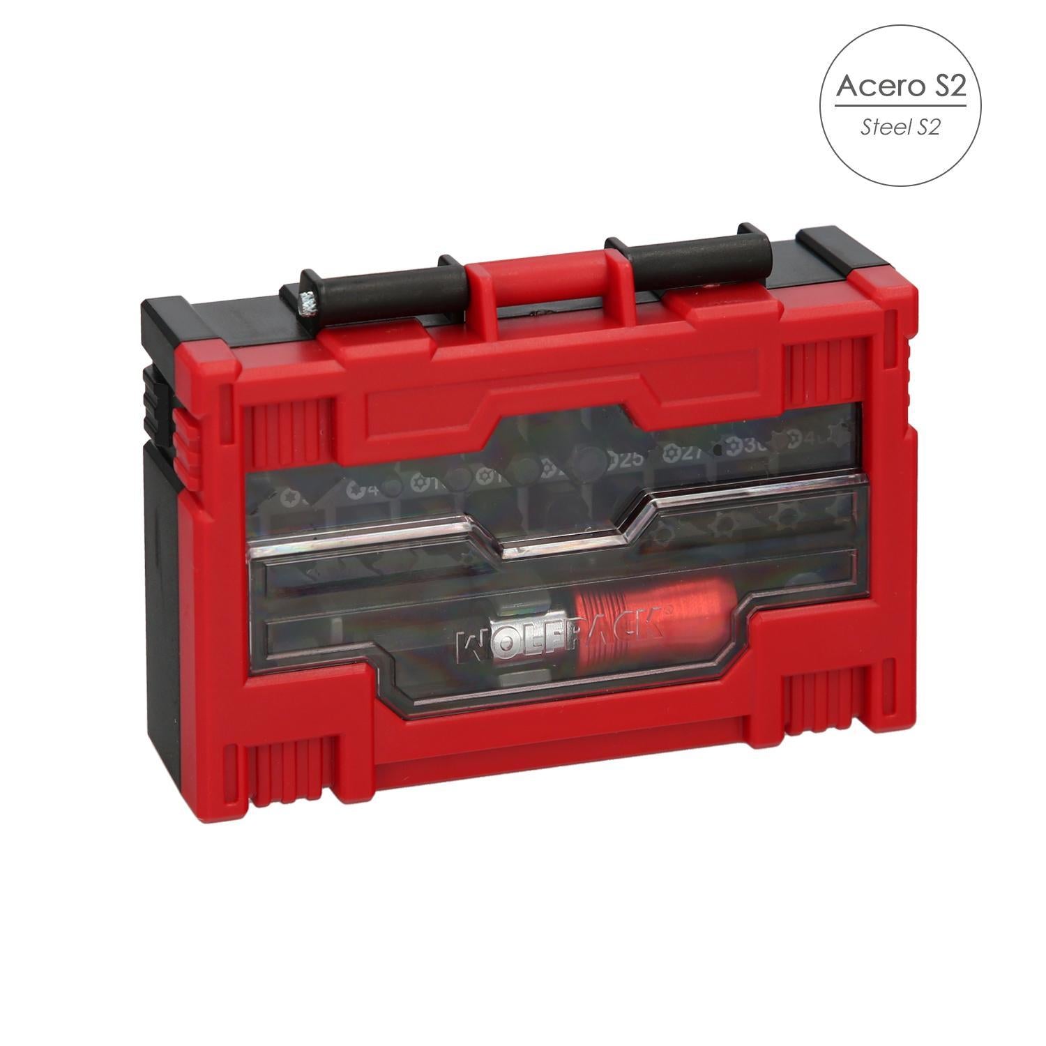 Juego De Puntas Destornillador Acero Con Adaptador Rapido 32 Piezas_3