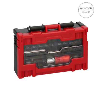 Juego De Puntas Destornillador Acero Con Adaptador Rapido 32 Piezas_2
