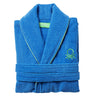 3 360gsm Bathrobe 100% Rainbow Blue Cotton
