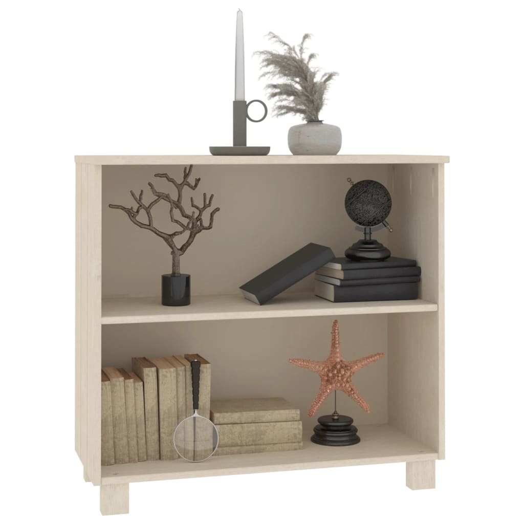 Aparador Hamar Madera De Pino Maciza Marrón Miel 85x35x80 Cm / Vetonek_2