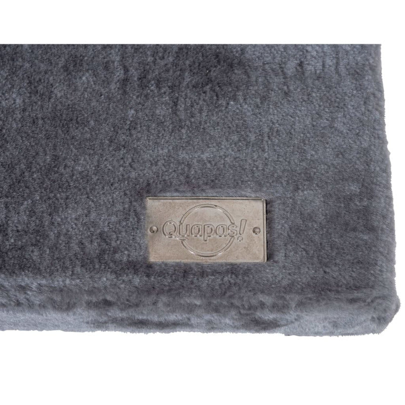 Quapas! Árbol Rascador Para Gatos Ruffles Gris Oscuro 60x60x115 Cm_5